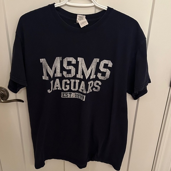 MSMS Jaguars Navy T-Shirt - Picture 1 of 4